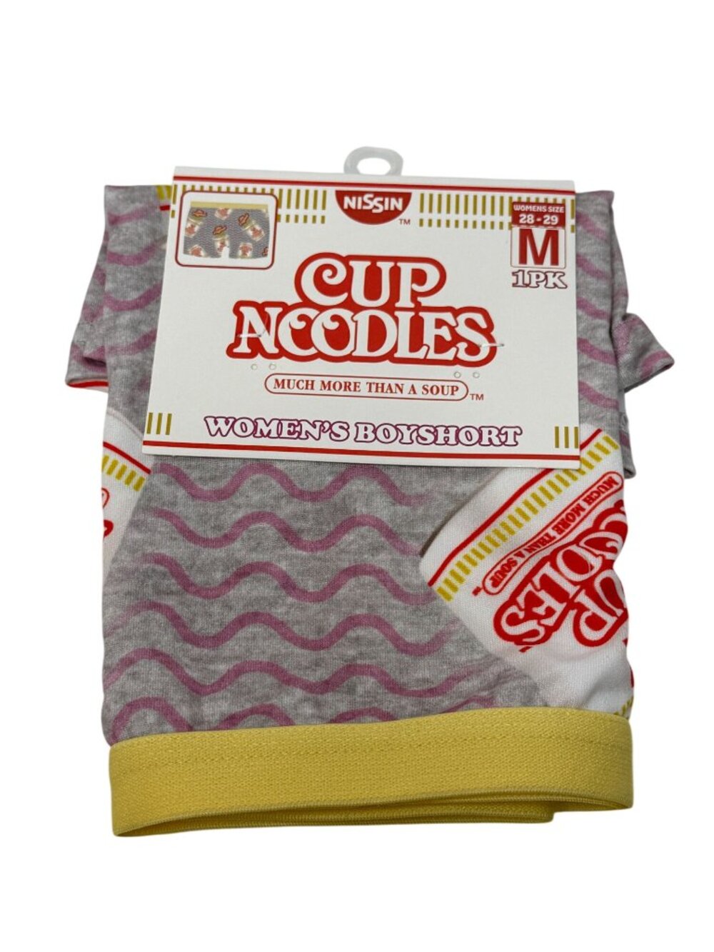 Cup Noodles Womens Lounge Boyshorts Size Medium NWT